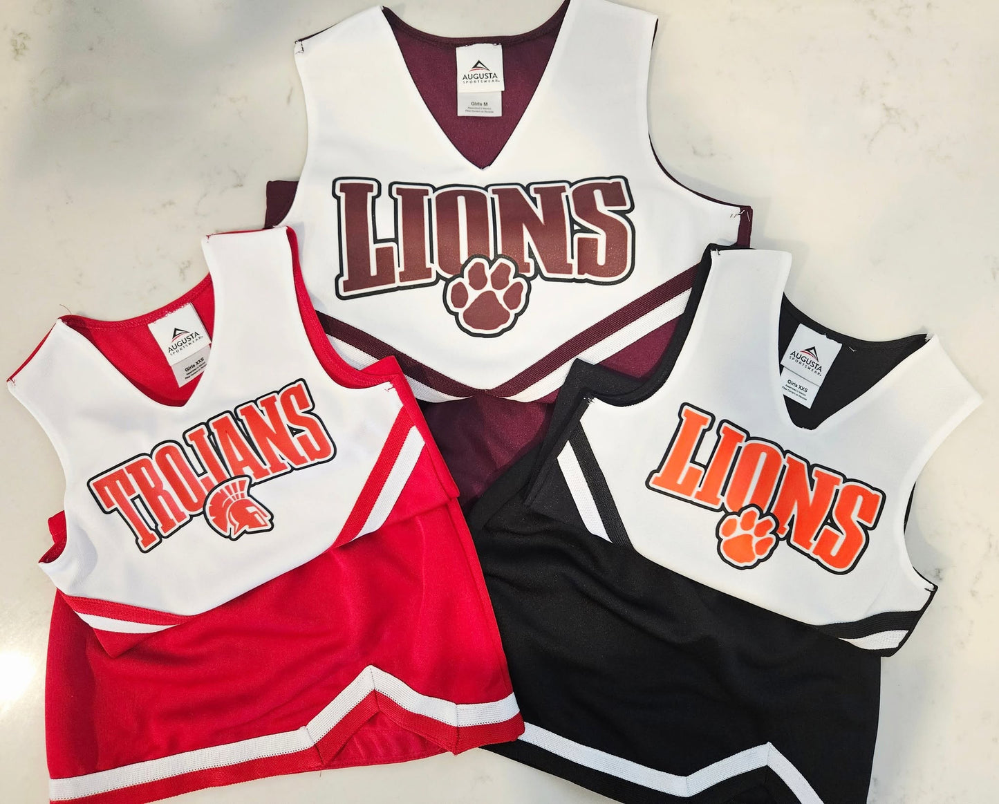 Youth Cheer Uniform (Top and Skirt)
