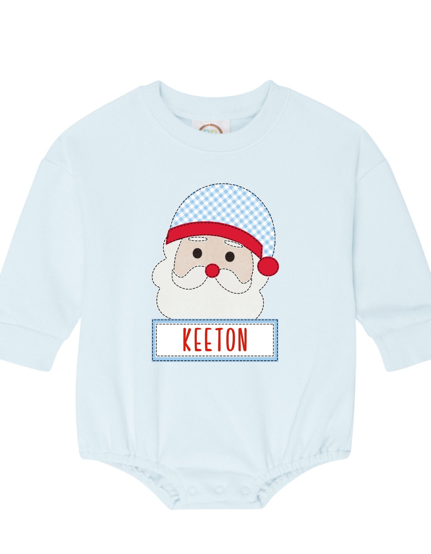 CUSTOM Santa Sweatshirt Bubble