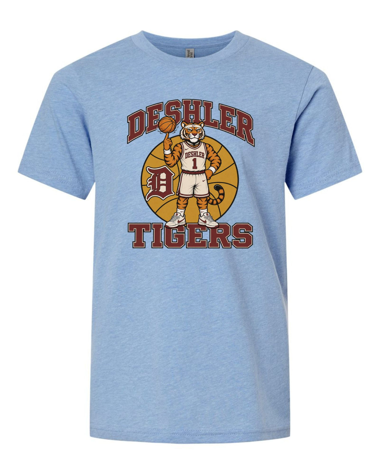 Vintage Tigers Basketball Shirt