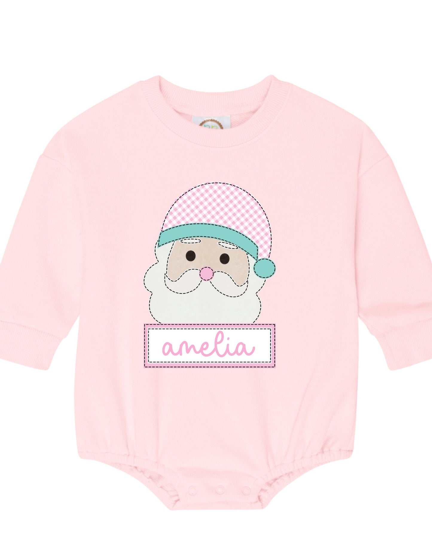 CUSTOM Santa Sweatshirt Bubble