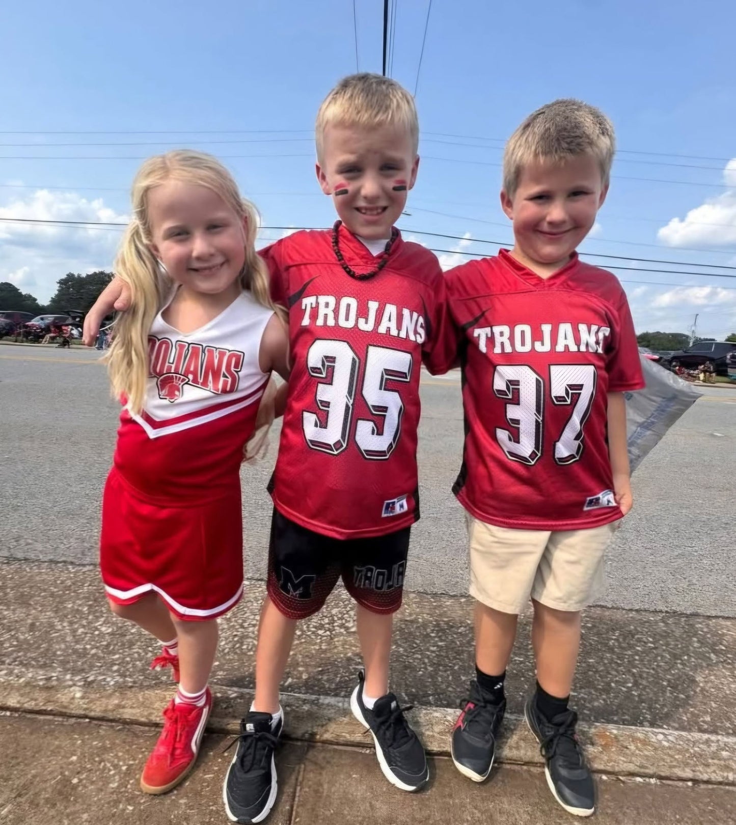 Youth Cheer Uniform (Top and Skirt)