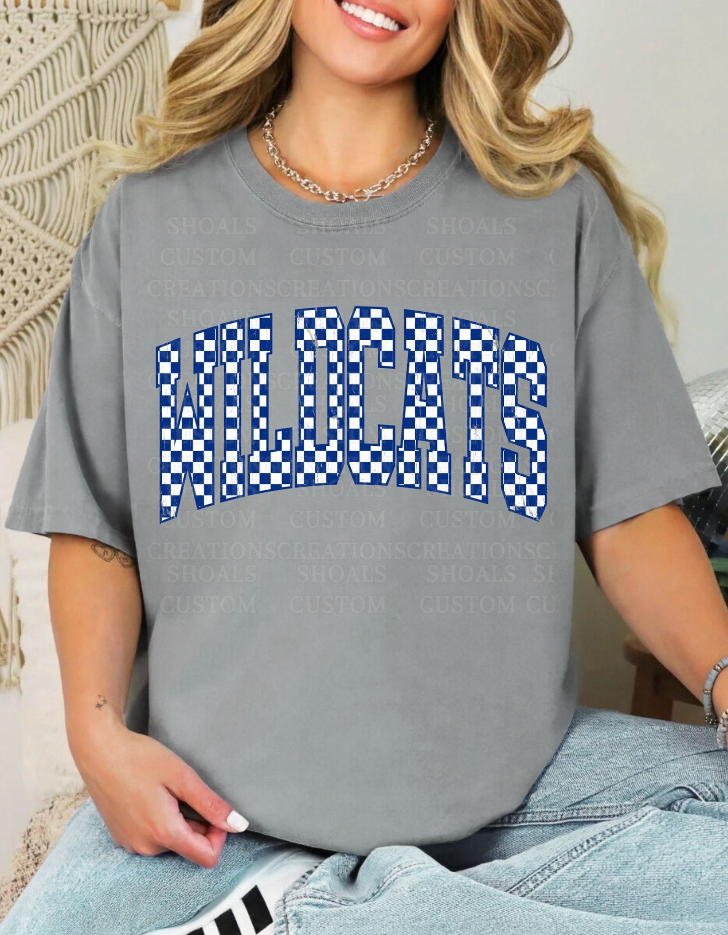 Wildcats Checkered