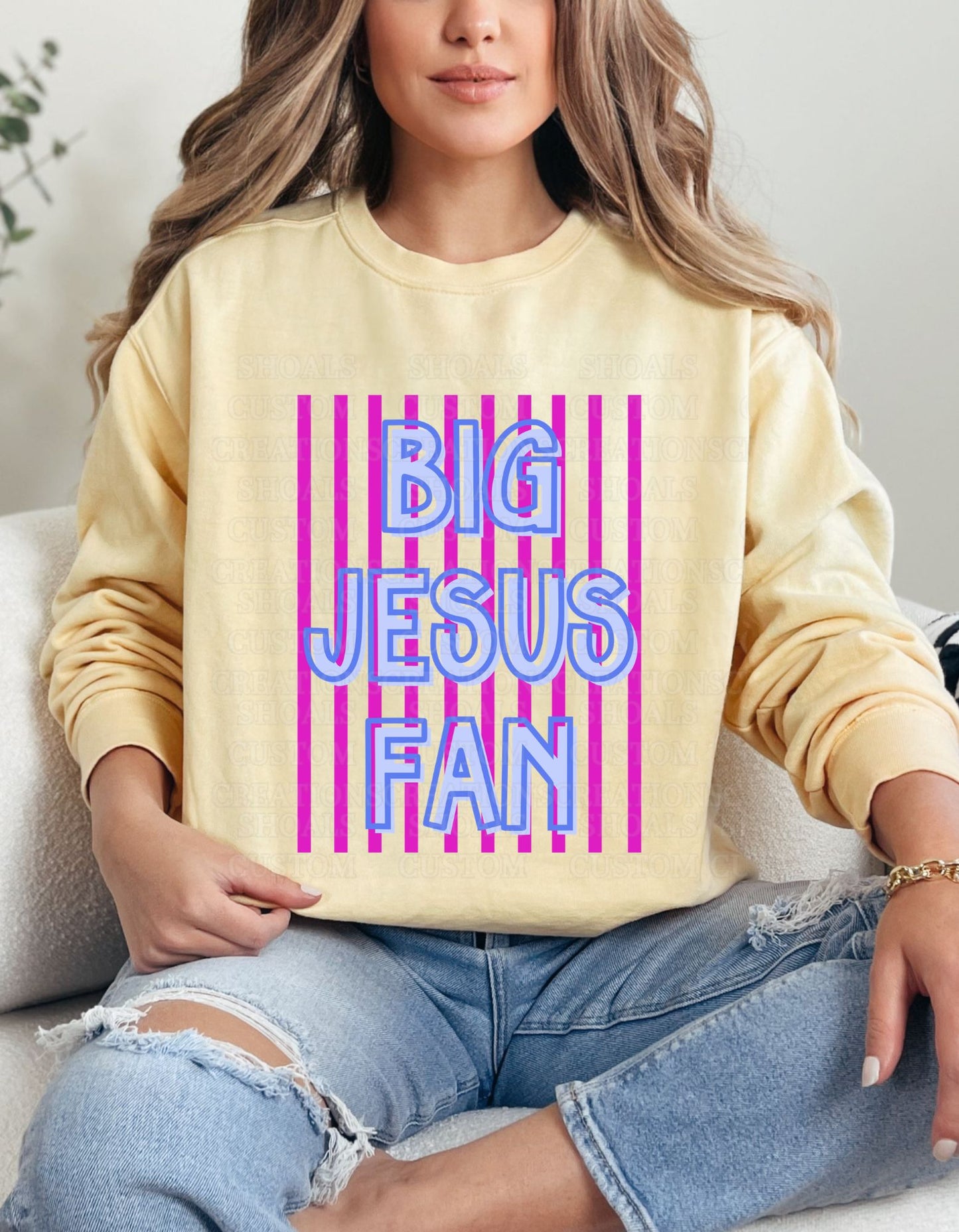 Big Jesus Fan (Butter)