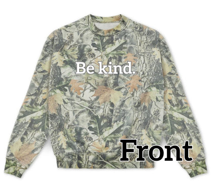 Just Go Missions Camo Sweatshirt