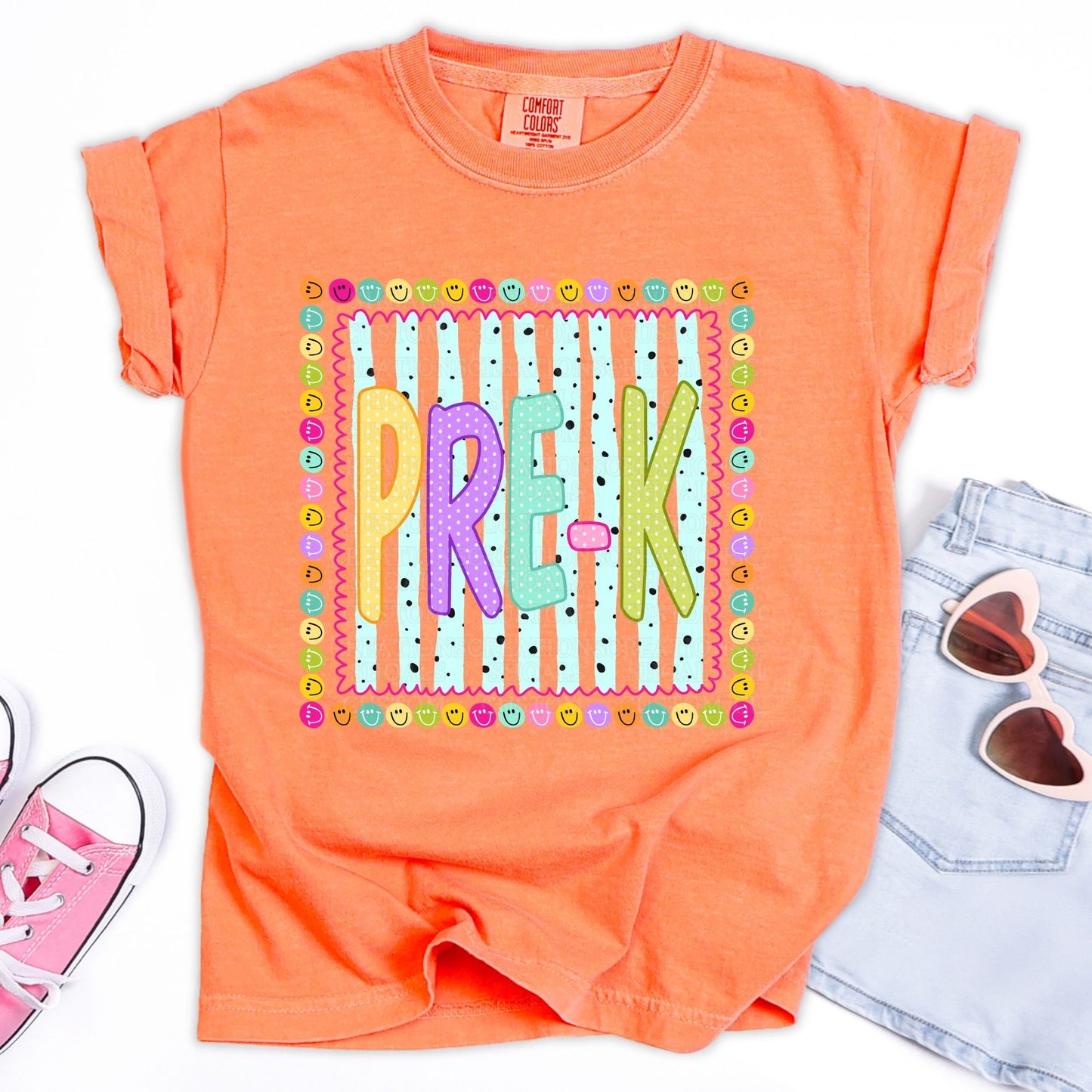 Smiley Dots Grade Tee