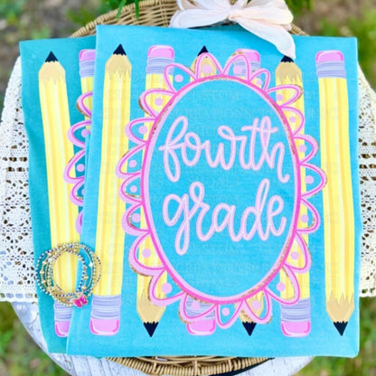 Coquette Pencil Frame Grade Tee