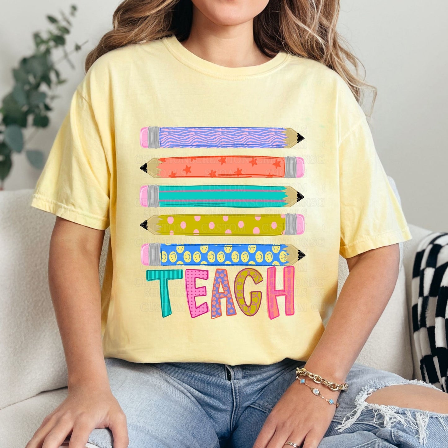Teach Pencils Tee