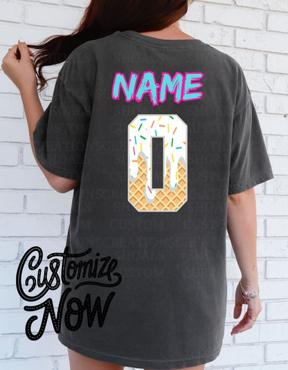 Baseball MAMA Drip (Personalize)