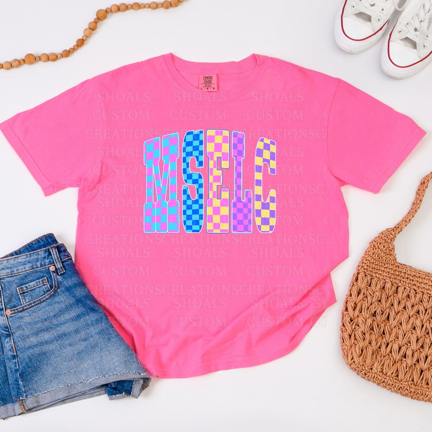 Neon Checkered MSELC