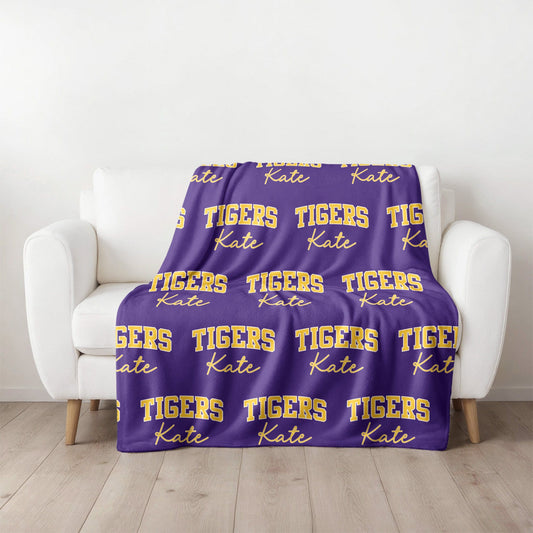 Collegiate Personalized Blanket