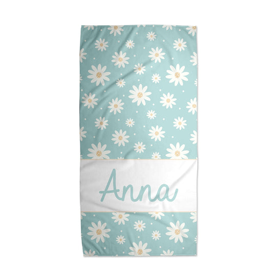 Clear Blue Skies Daisy Towel