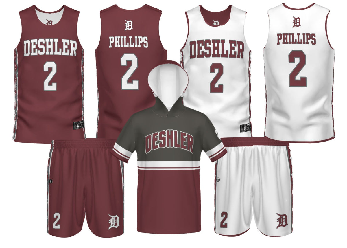 BOYS Deshler TVBA Bundle (Jersey, Shorts, Shooting Shirt)