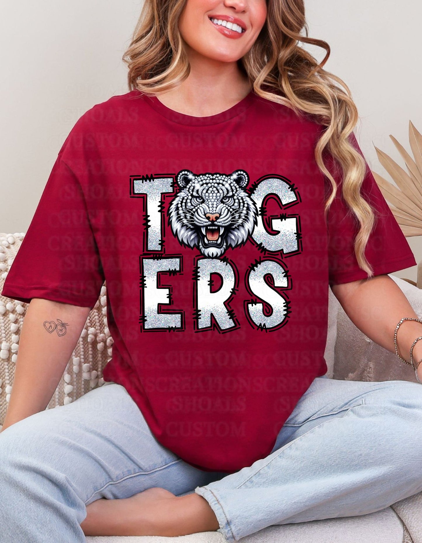 Rhinestone Tigers
