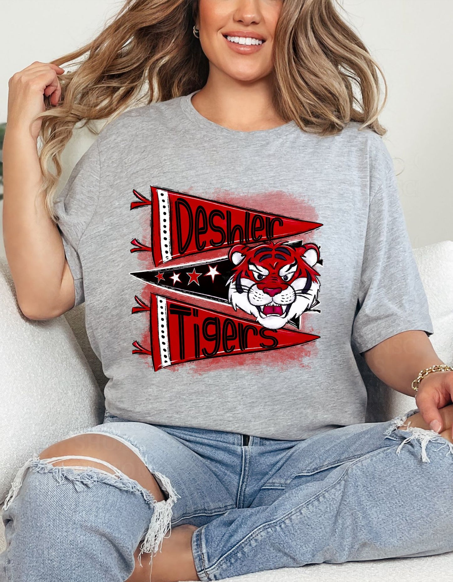 Deshler Mascot Pennant