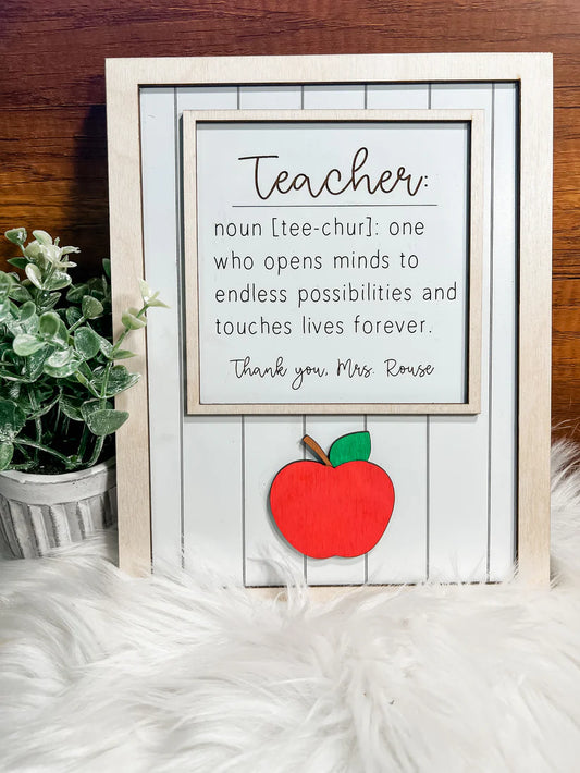 Teacher Definition Size (8x10)