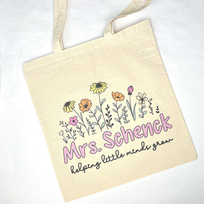 Helping Little Minds Grow Tote Bag