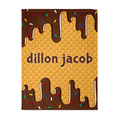 Ice Cream Drip Blanket