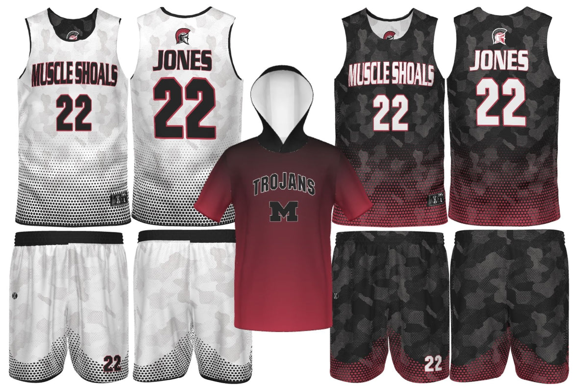 Jones Muscle Shoals 6th Grade TVBA Bundle (Jersey, Shorts, Shooting Shirt)