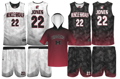 Jones Muscle Shoals 6th Grade TVBA Bundle (Jersey, Shorts, Shooting Shirt)