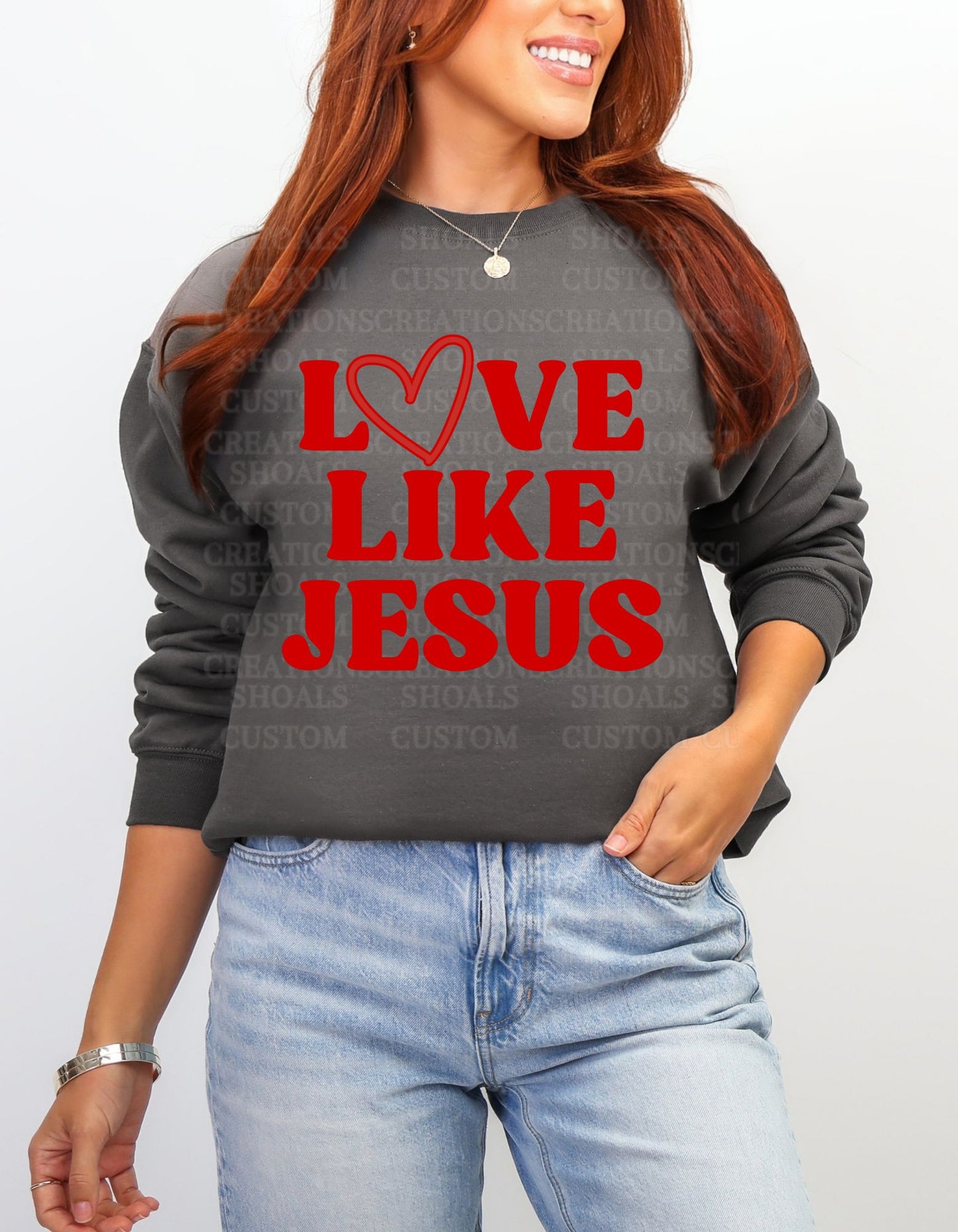 Love Like Jesus (Charcoal)
