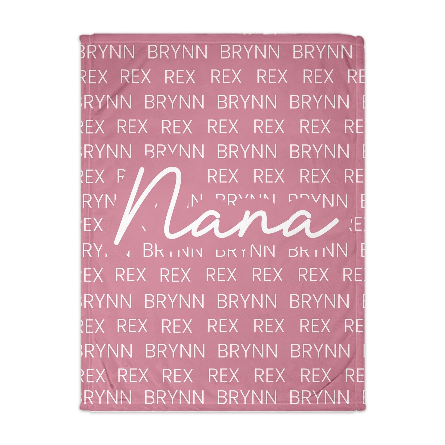 Personalized Snuggle Blanket For Grandparents