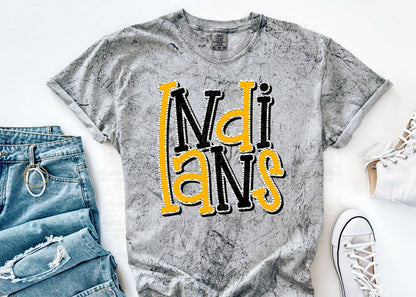 Quirky Mascots Color Blast Tee