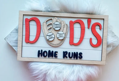 Dad's Home Runs (Personalized)