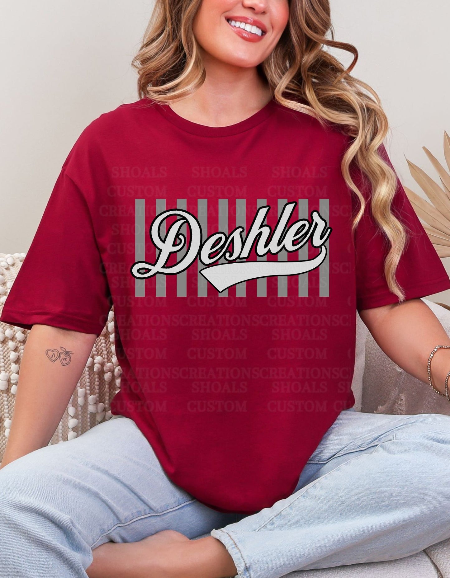 Deshler Striped School Spirit