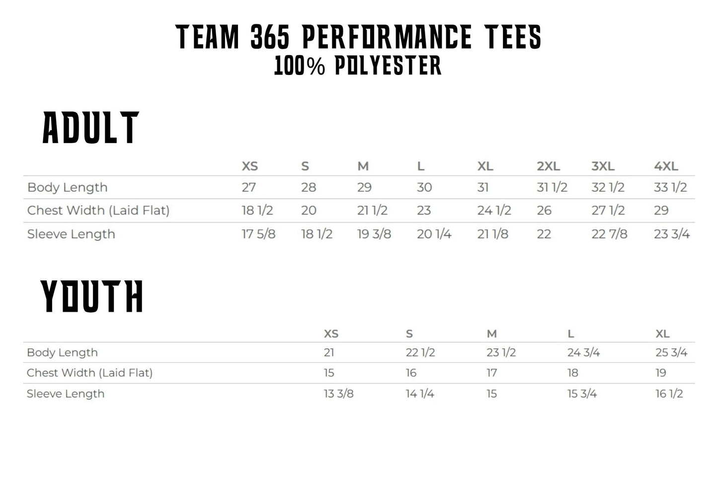 Team Football Performance Tee