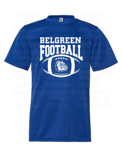Team Football Performance Tee