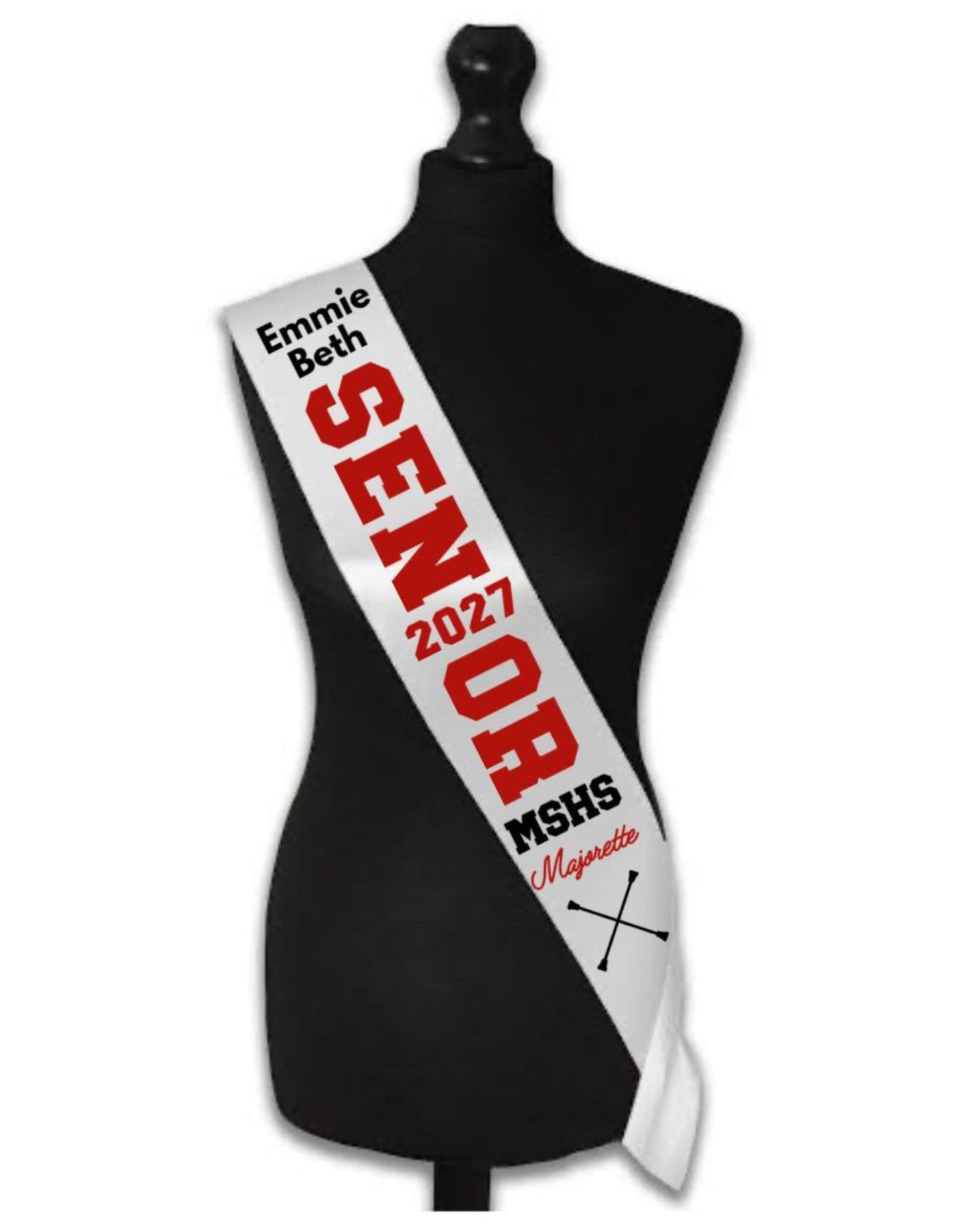 Majorette Senior Sash