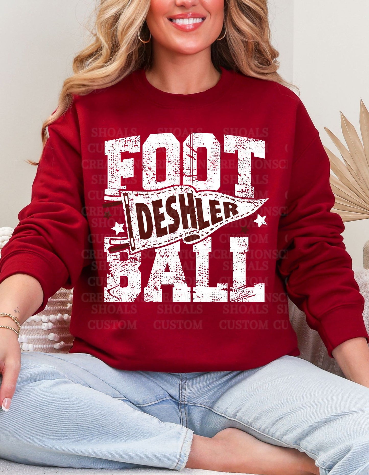 Deshler Grunge Football