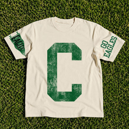 Custom Mascot Pennant Tee