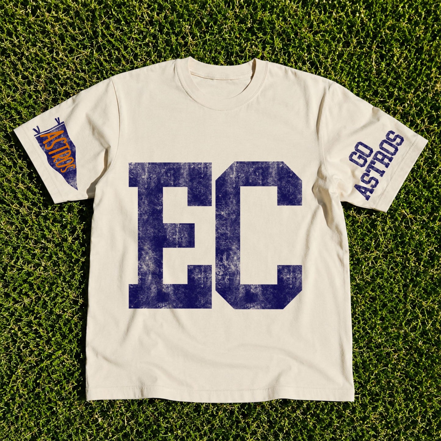 Custom Mascot Pennant Tee