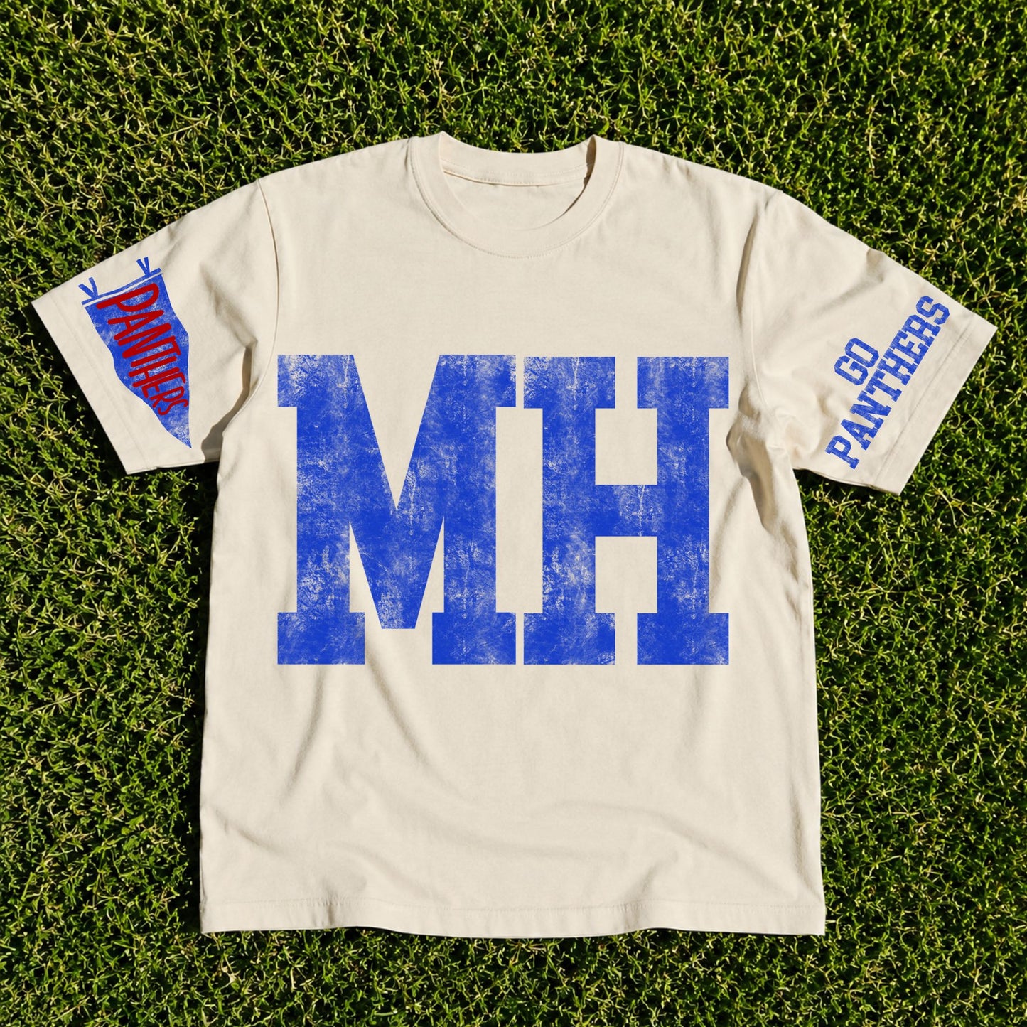 Custom Mascot Pennant Tee