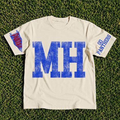 Custom Mascot Pennant Tee