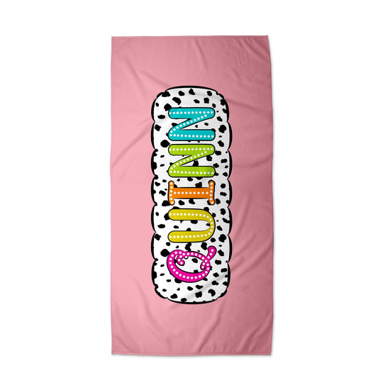 Dalmatian Dots Towel